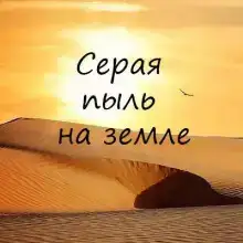 Серая пыль на земле
