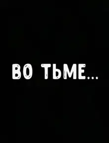 Во тьме
