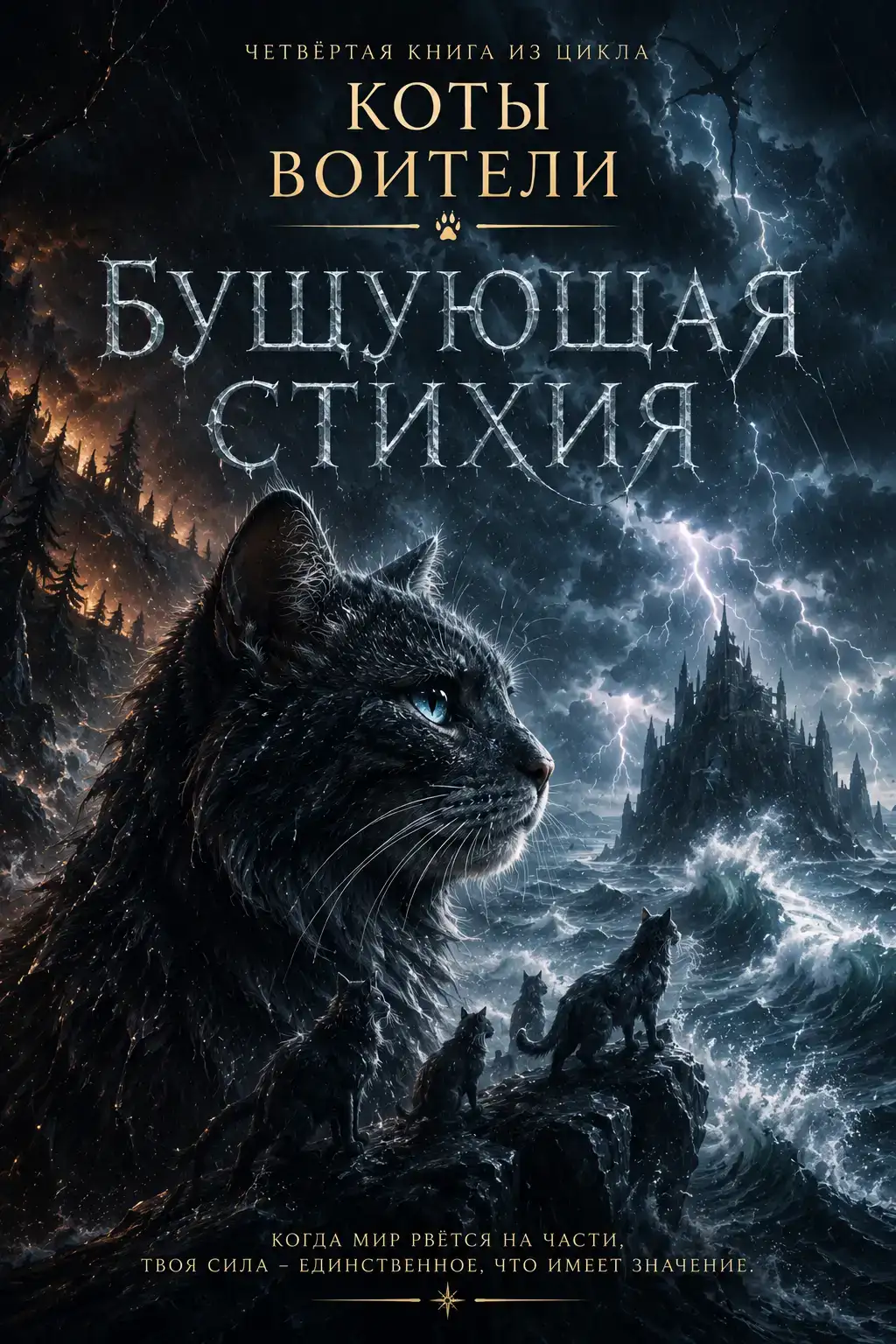 Бушующая стихия. Коты-воители 04