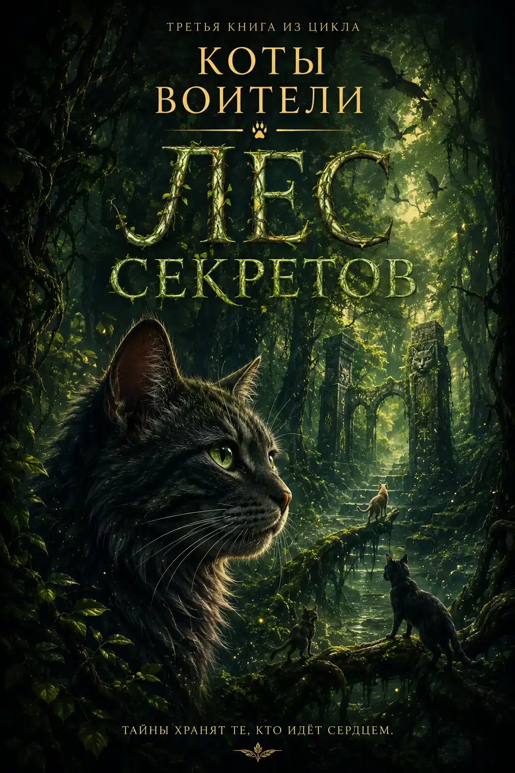Лес секретов. Коты-воители 03