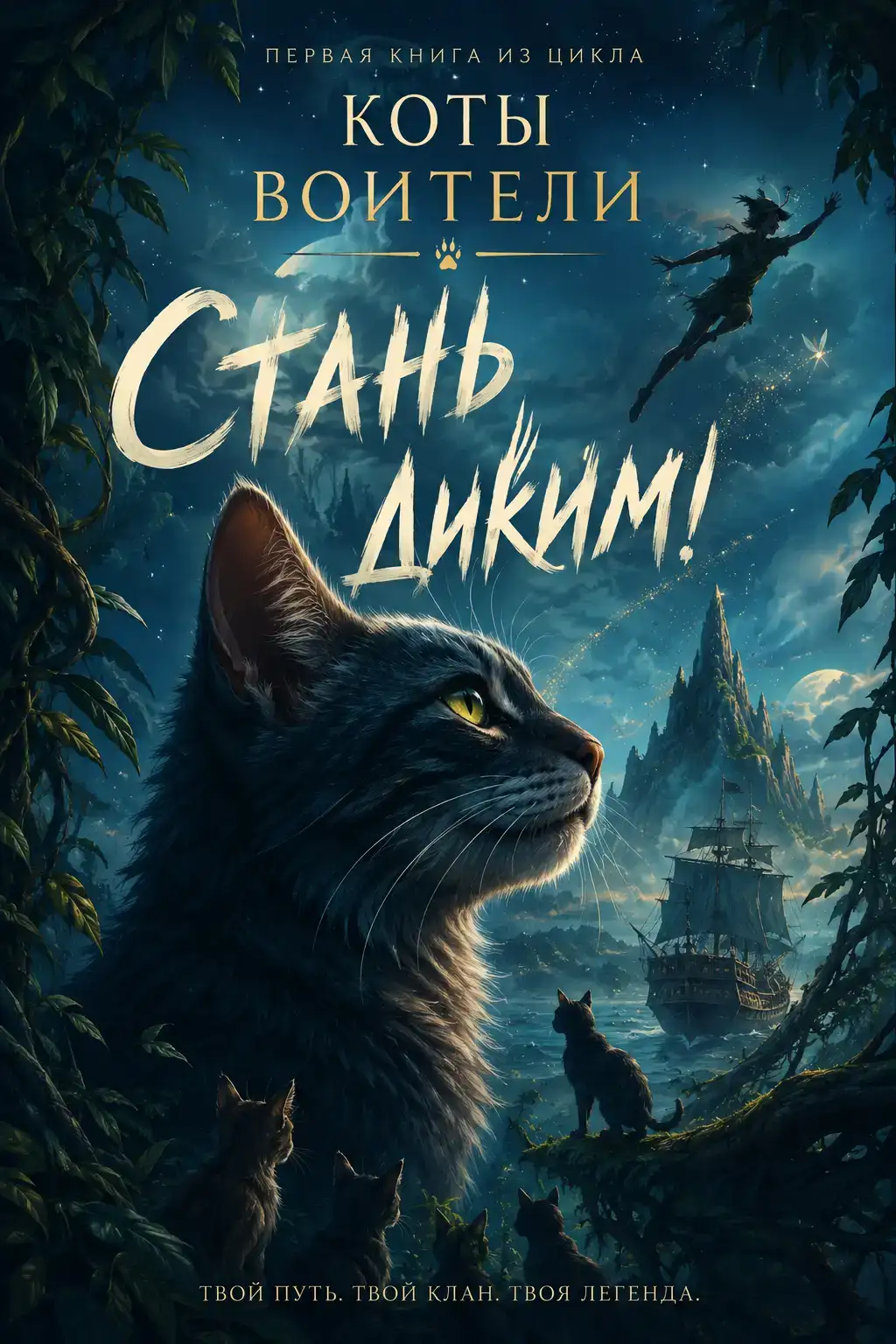 Стань диким! Коты-воители 01